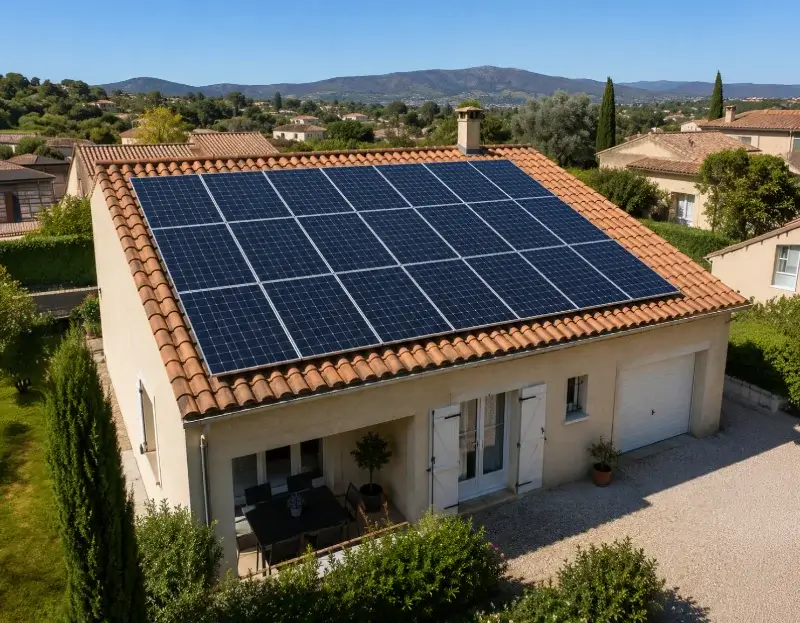 Prime à l'autoconsommation panneaux solaires Courçon — aide financière de l'État